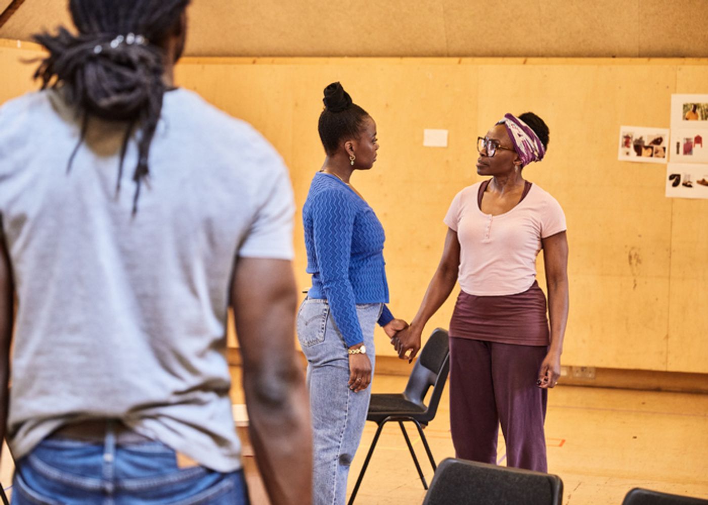Photos: Inside Rehearsal For MY FATHER'S FABLE at the Bush Theatre  Image