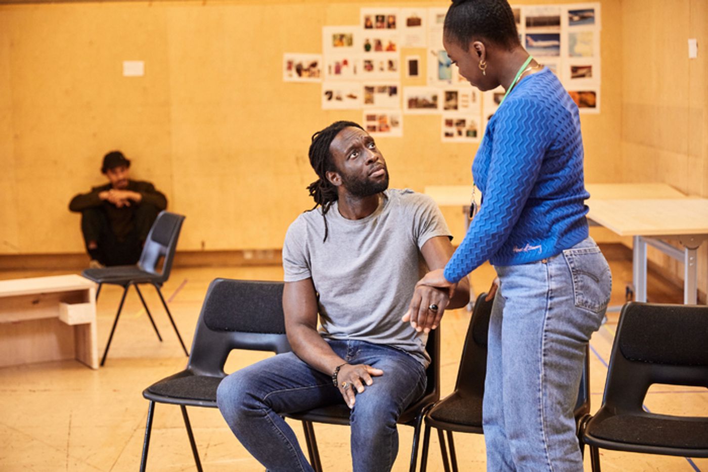 Photos: Inside Rehearsal For MY FATHER'S FABLE at the Bush Theatre  Image