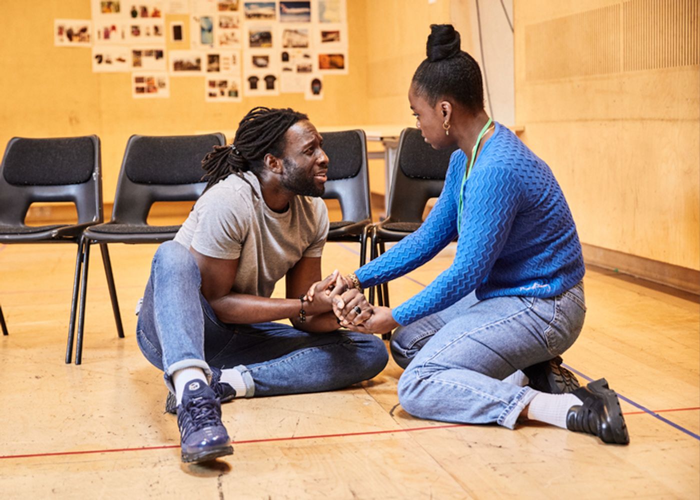 Photos: Inside Rehearsal For MY FATHER'S FABLE at the Bush Theatre  Image