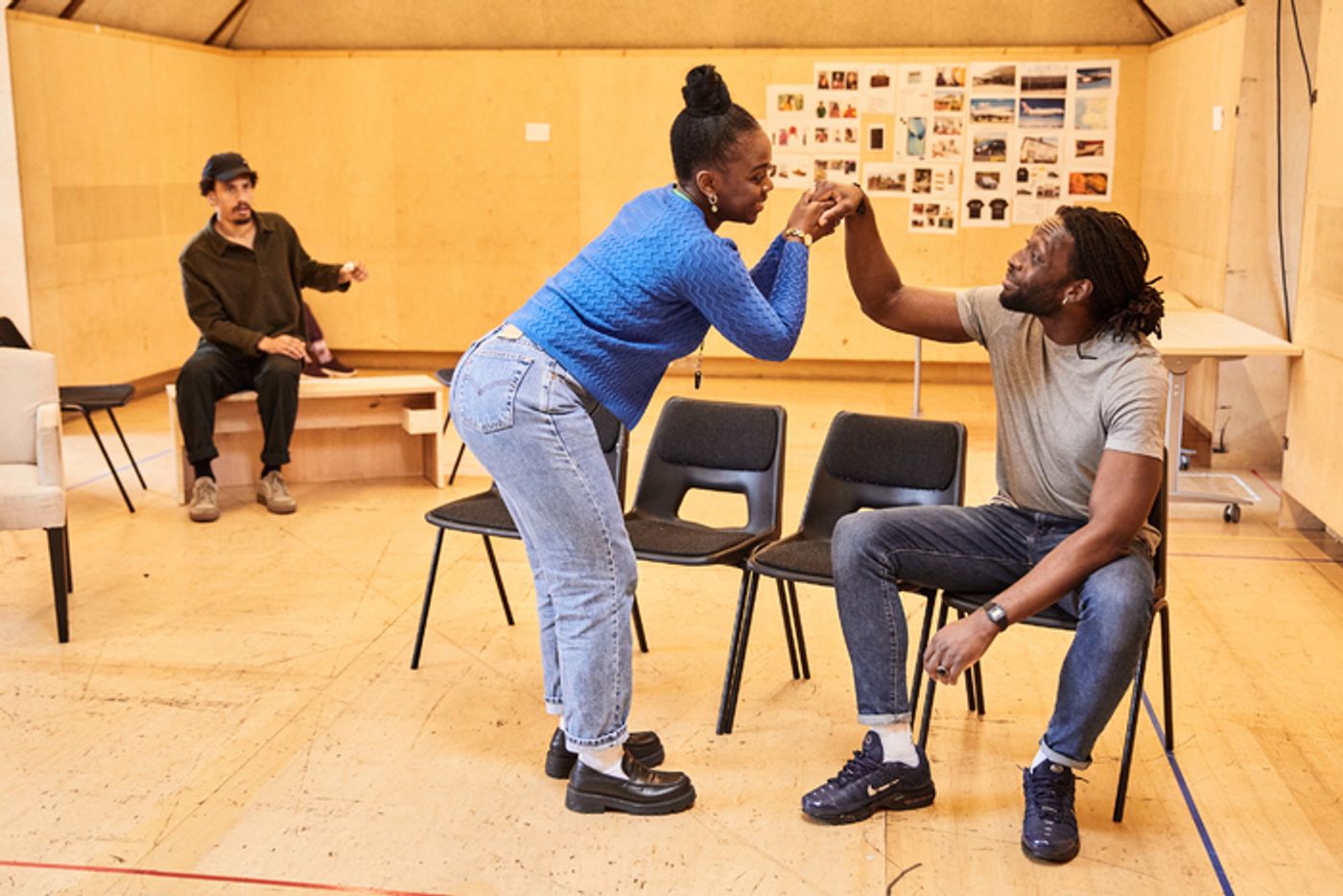 Photos: Inside Rehearsal For MY FATHER'S FABLE at the Bush Theatre  Image