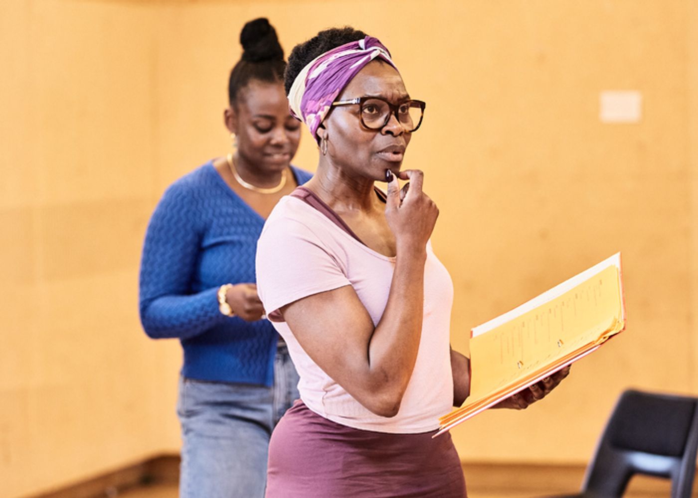 Photos: Inside Rehearsal For MY FATHER'S FABLE at the Bush Theatre  Image