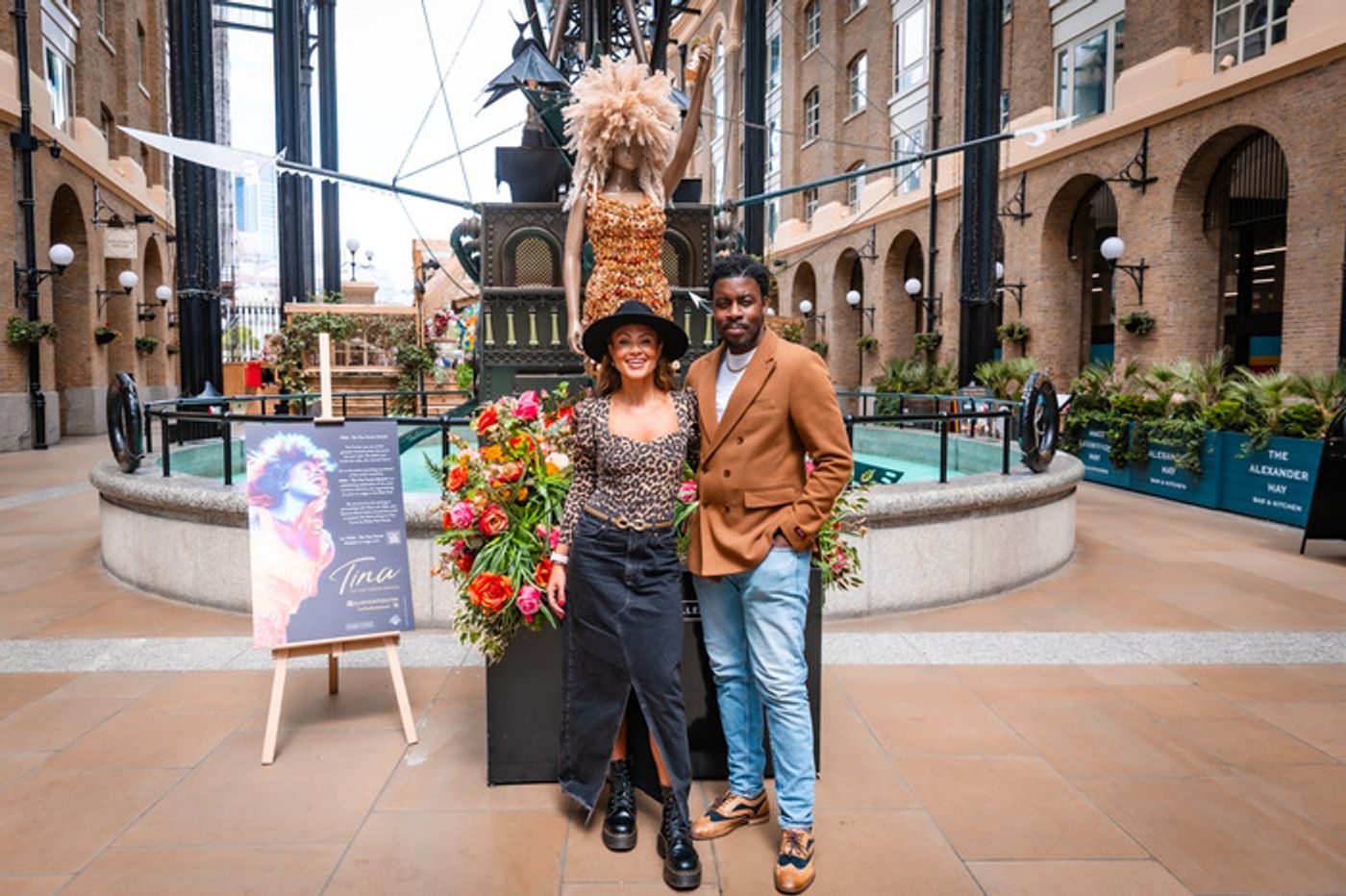 Photos: TINA - THE TINA TURNER MUSICAL Commemorates One Year Since Turner's Passing With Floral Installation  Image