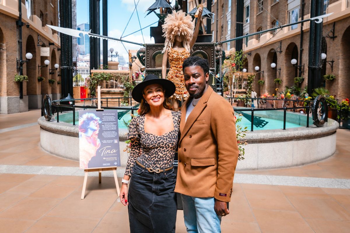 Zoe Birkett and Roland Bell at 