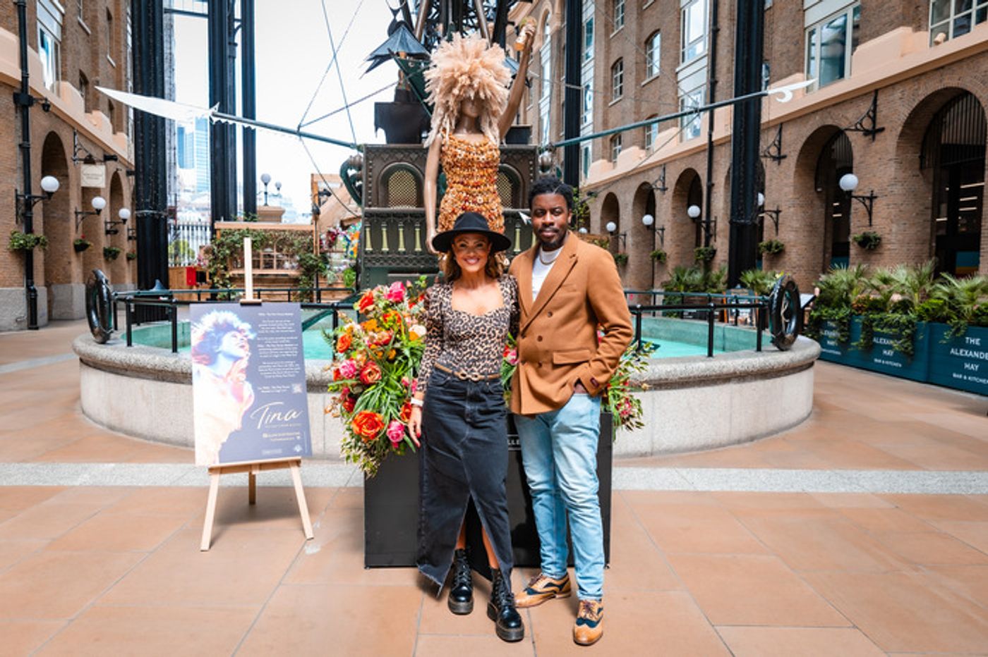 Photos: TINA - THE TINA TURNER MUSICAL Commemorates One Year Since Turner's Passing With Floral Installation  Image