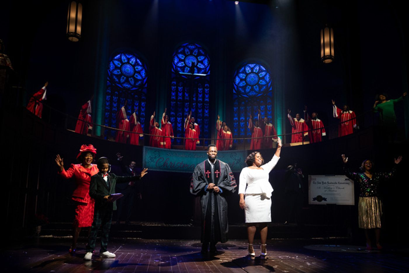 Photos: First Look at Amber Riley & More in THE PREACHER'S WIFE World Premiere  Image