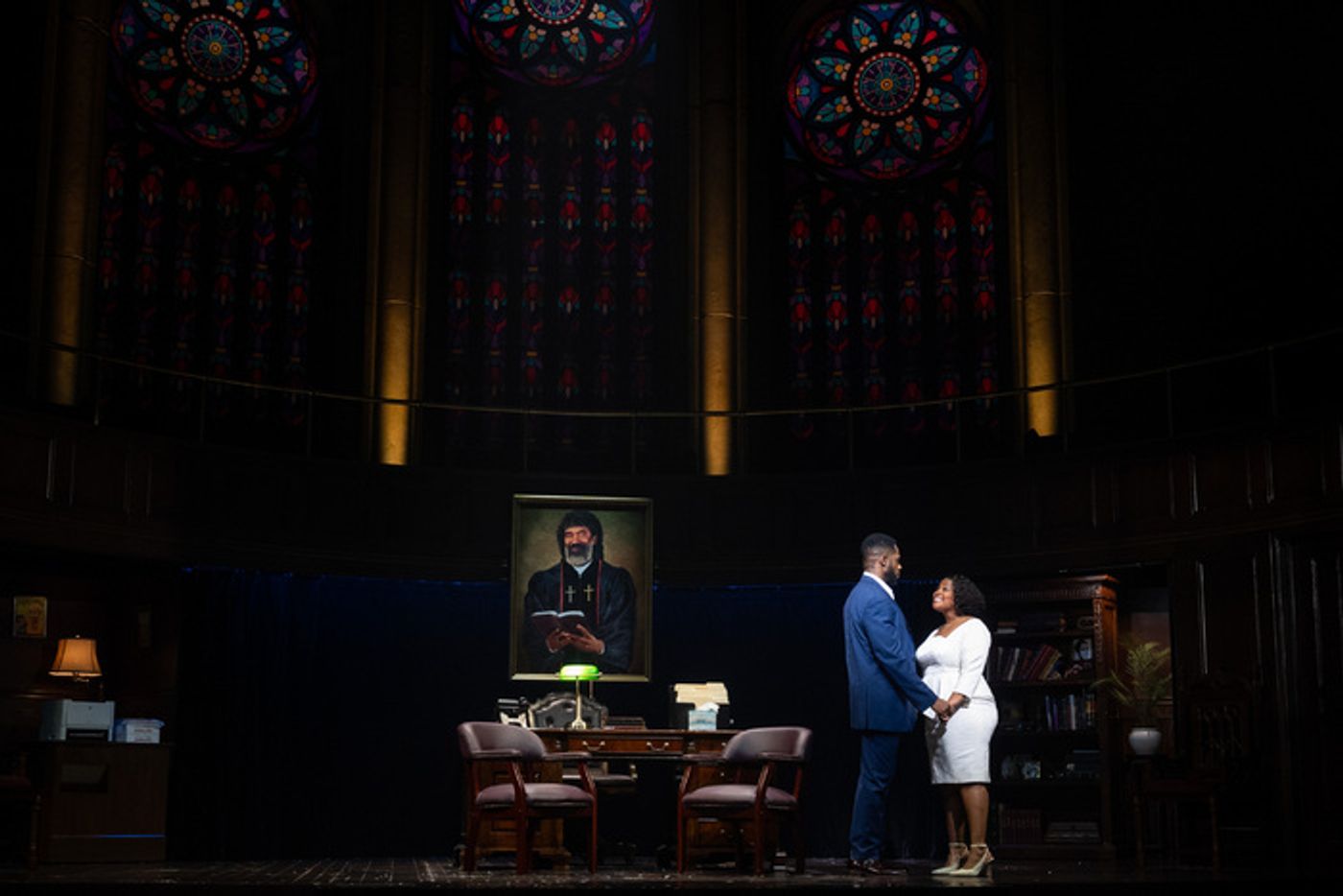 Photos: First Look at Amber Riley & More in THE PREACHER'S WIFE World Premiere  Image