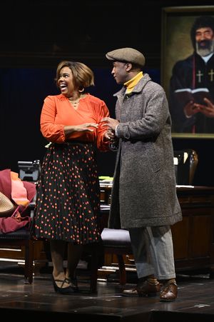 Rebecca E. Covington and Donald Webber, Jr. @ BroadwayWorld Rebecca E. Covington and Donald Webber, Jr. Photo