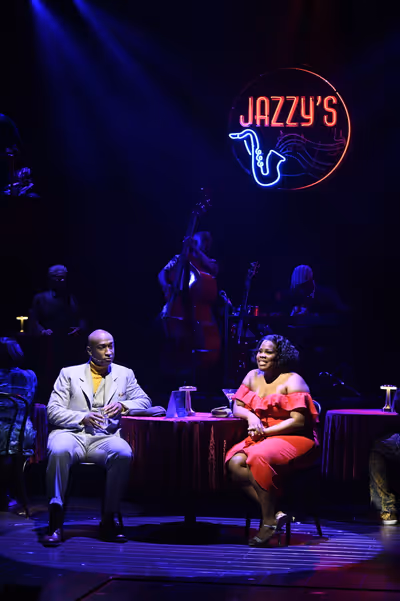 Donald Webber, Jr. and Amber Riley  Photo