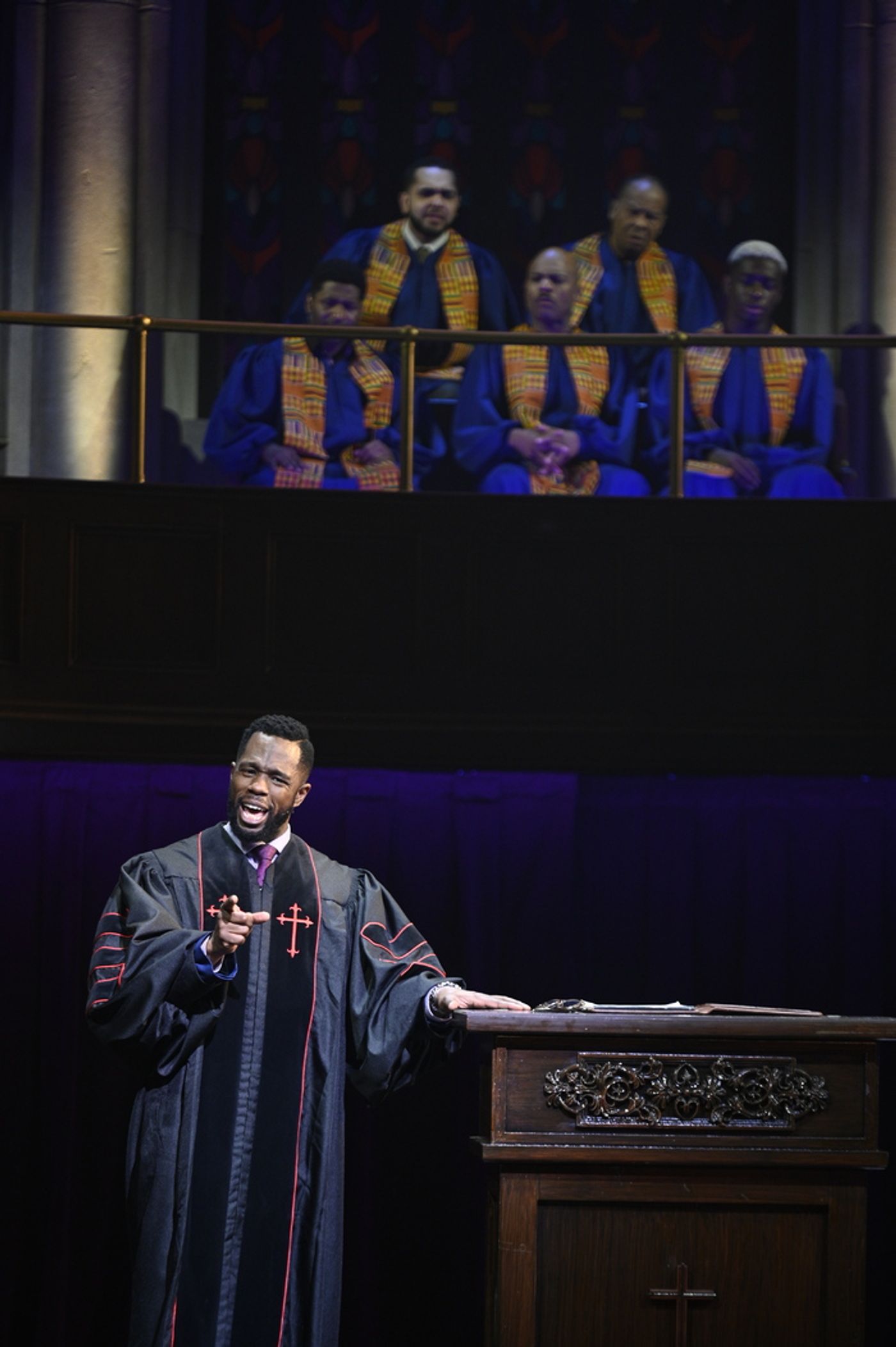 Photos: First Look at Amber Riley & More in THE PREACHER'S WIFE World Premiere  Image