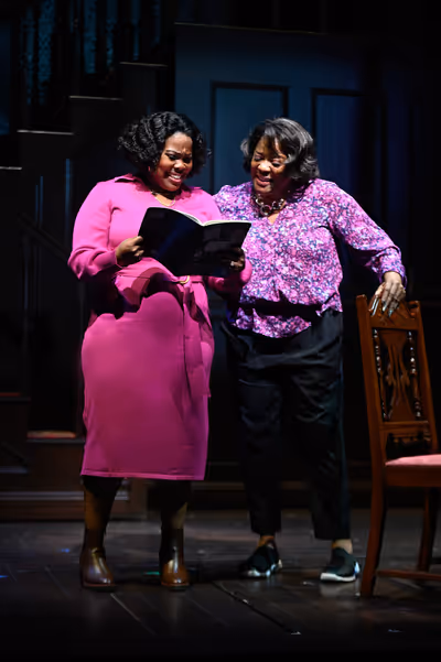 Amber Riley and Loretta Devine  Photo