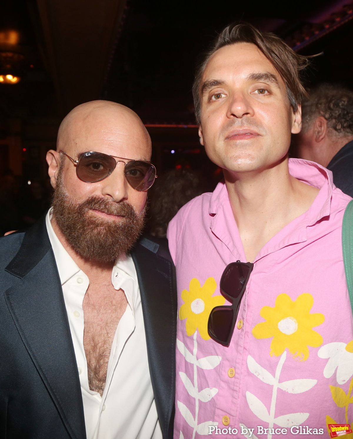 David Adjmi and WIll Butler at 