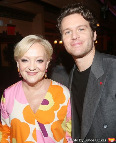 Maria Friedman and Jonathan Groff Photo
