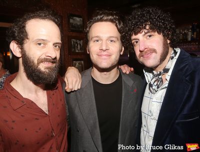 Will Brill, Jonathan Groff and Eli Gelb Photo