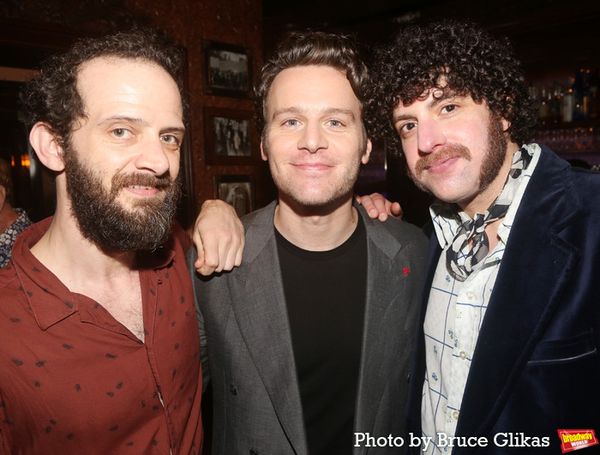 Will Brill, Jonathan Groff and Eli Gelb Photo