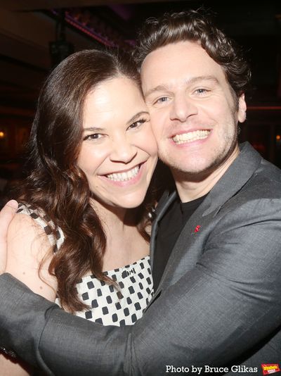 Lindsay Mendez and Jonathan Groff Photo