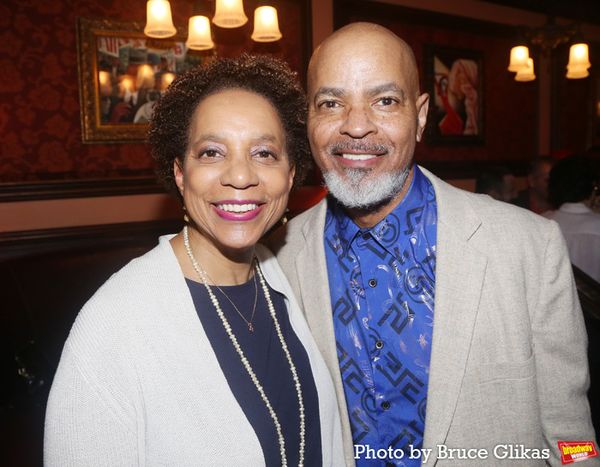 Dr. Hasna Muhammad and Guy Davis  Photo
