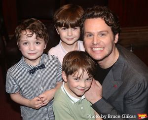Max Rackenberg, Brady Wagner, Rocco Van Auken and Jonathan Groff @ BroadwayWorld Max Rackenberg, Brady Wagner, Rocco Van Auken and Jonathan Groff Photo