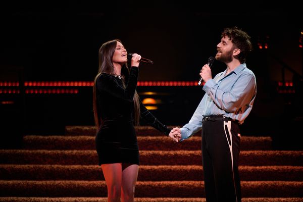 Ben Platt with Kacey Musgraves Photo