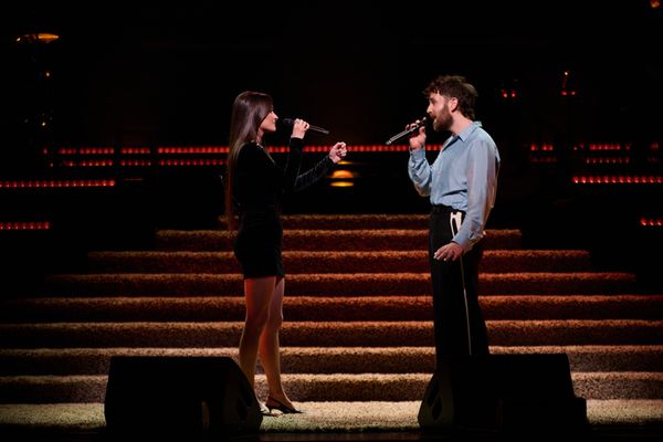 Ben Platt with Kacey Musgraves Photo