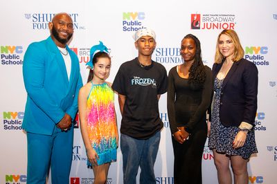 Apollo Levine, students from
Brownsville Collaborative Middle School of Agriculture a Photo