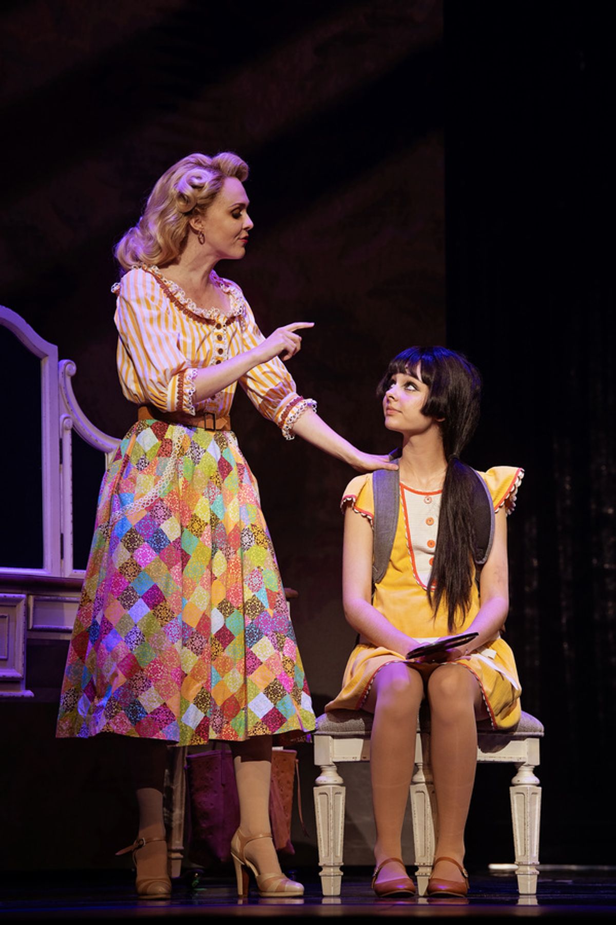 Lucy Ann Werner and Ella Perez  at 