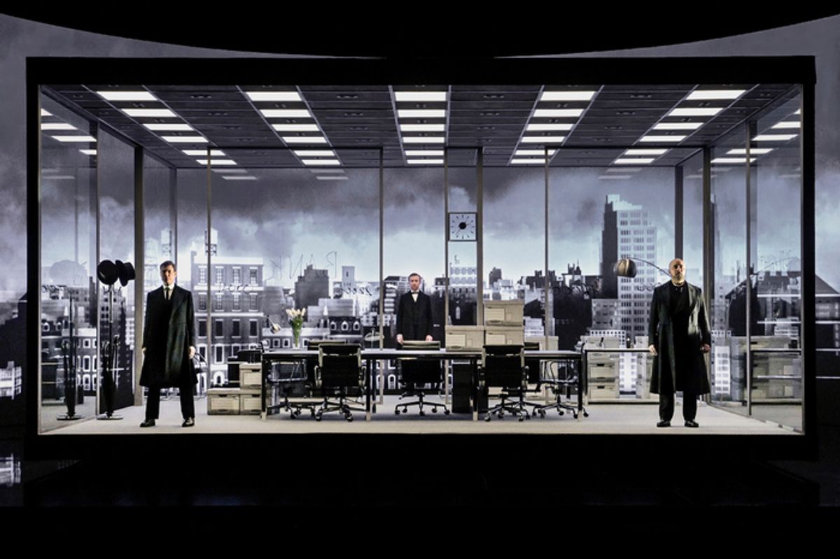 John Heffernan, Howard W. Overshown, and Aaron Krohn at 