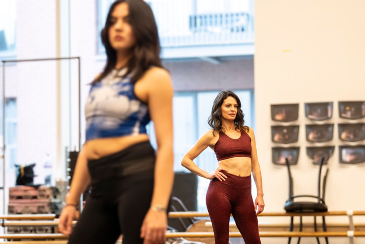 Nina Ann Nelson, Jackie Burns at 