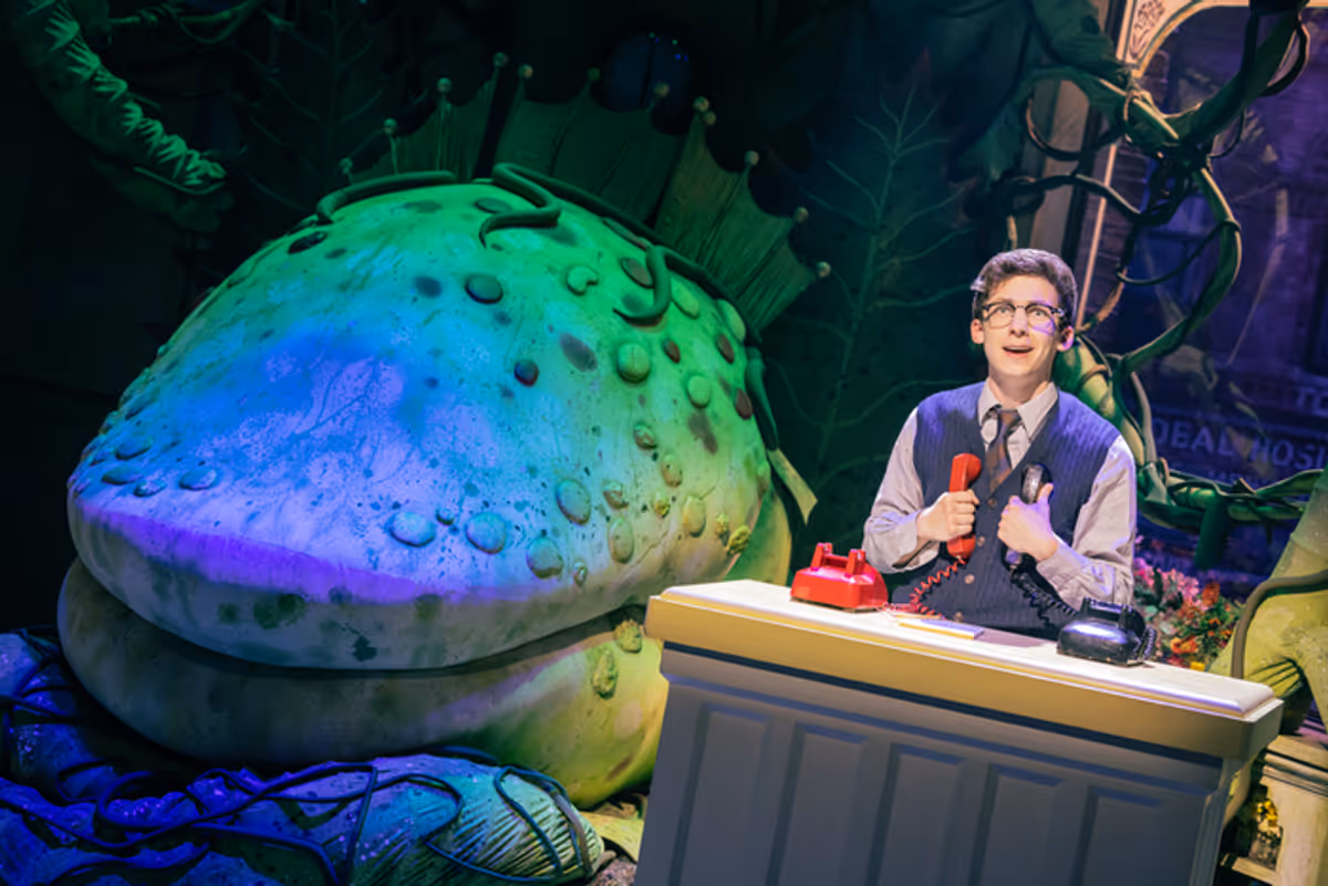 Andrew Barth Feldman at Photos: See Sarah Hyland & Andrew Barth Feldman in LITTLE SHOP OF HORRORS