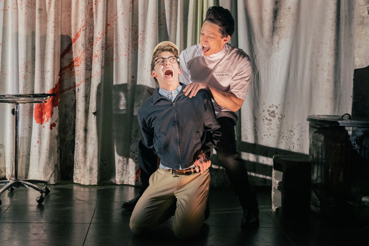 Andrew Barth Feldman and James Carpinello at 