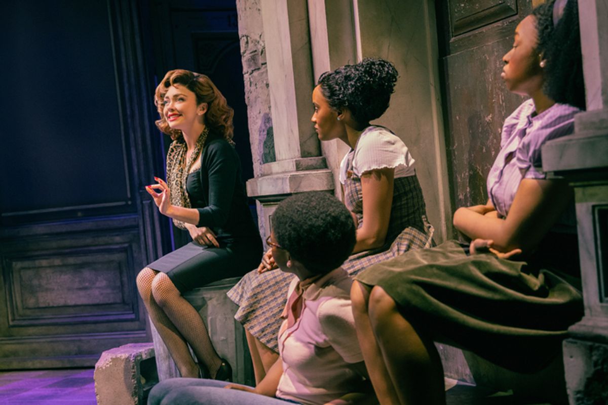 Top Row: Sarah Hyland, Morgan Ashley Bryant, and Tiffany Renee Thompson, Bottom Row: Khadija Sankoh at 