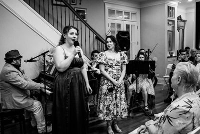 Justine Cameron & Laura Sportiello sing Come to My Garden from THE SECRET GARDEN.     Photo