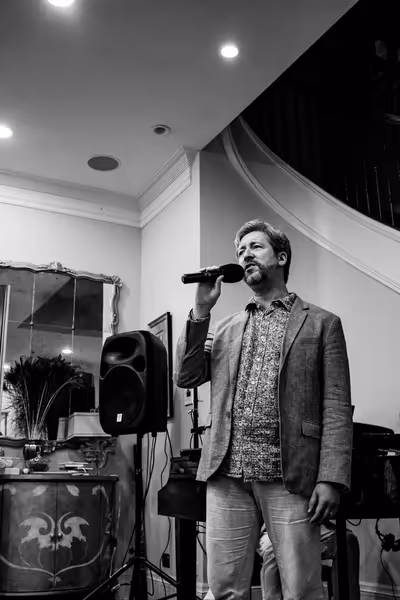 George Keating sings I Won''t Send Roses from MACK & MABEL.    Photo by Elizabeth Ste Photo