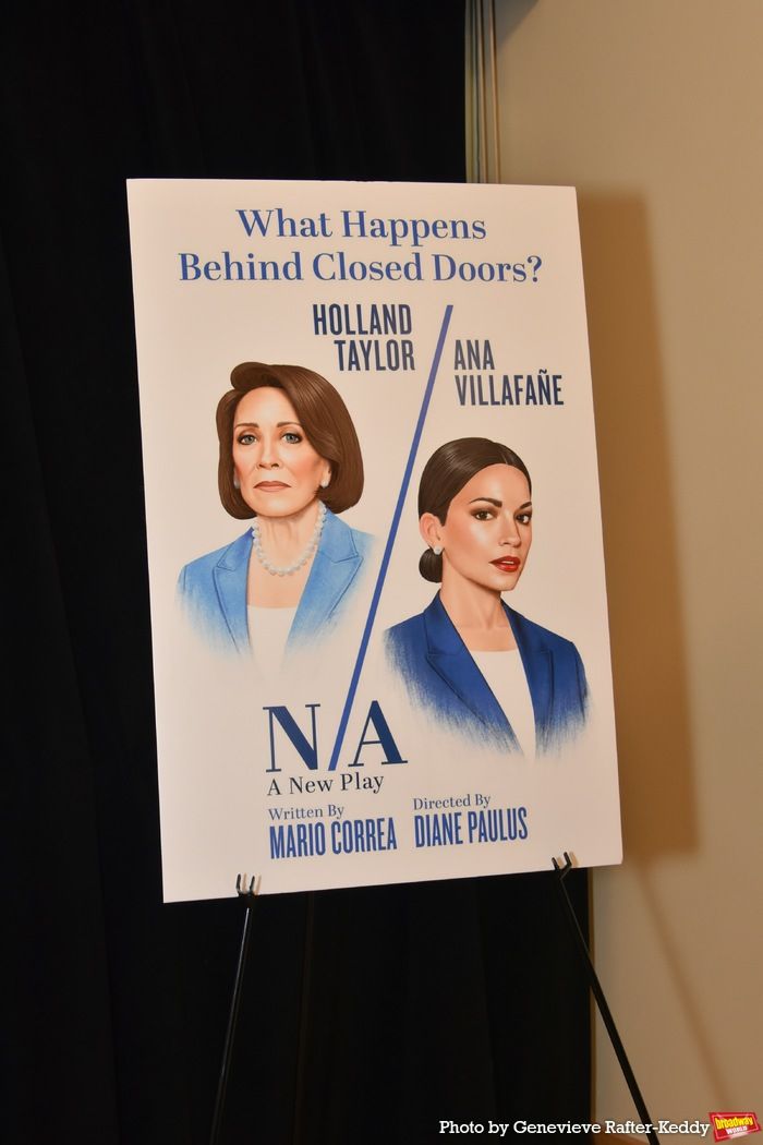 Photos: N/A Stars Holland Taylor, Ana Villafañe, And More Meet The Press  Image