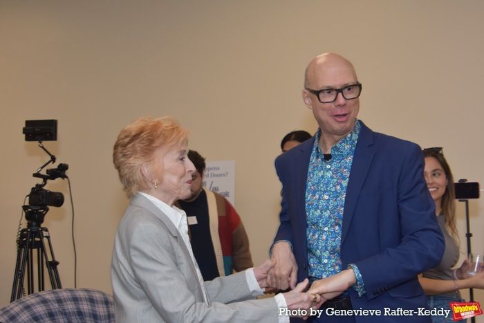 Photos: N/A Stars Holland Taylor, Ana Villafañe, And More Meet The Press  Image