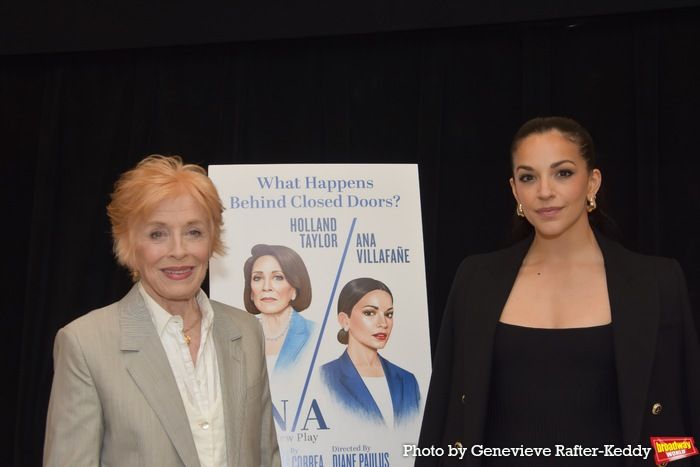 Photos: N/A Stars Holland Taylor, Ana Villafañe, And More Meet The Press  Image