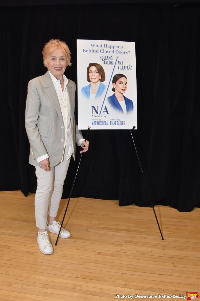 Photos: N/A Stars Holland Taylor, Ana Villafañe, And More Meet The Press  Image