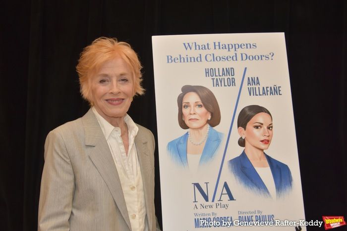 Photos: N/A Stars Holland Taylor, Ana Villafañe, And More Meet The Press  Image