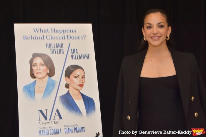 Photos: N/A Stars Holland Taylor, Ana Villafañe, And More Meet The Press  Image