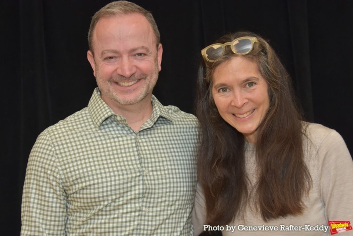 Mario Correa and Diane Paulus at 