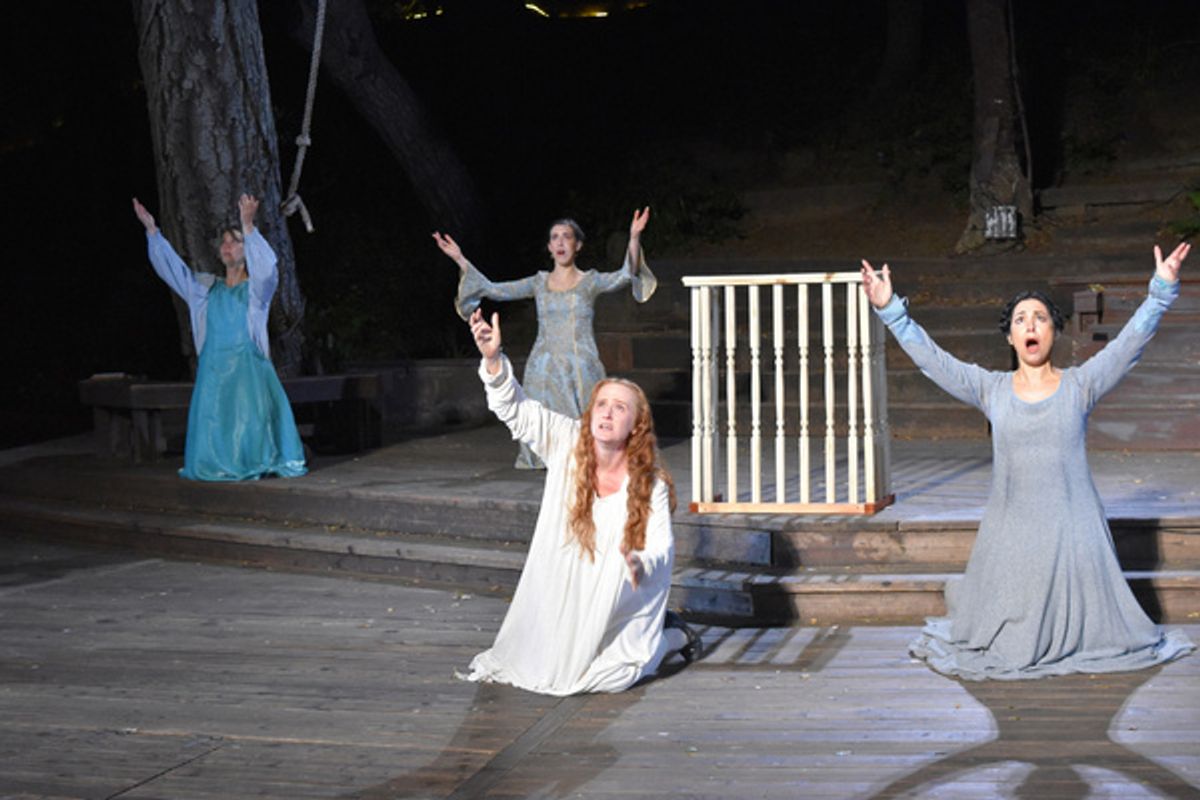 Shoshanna Green, Aubrey Sage, Willow Geer and Michelle Jasso  Photo by Ian Flanders at 