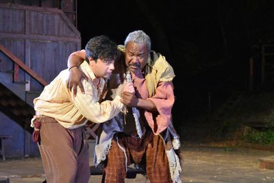 Daniel Ramirez and Gerald C. Rivers  Photo by Ian Flanders Photo