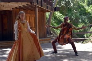 Sophia Dawson and Christian Jordan Smith  Photo by Ian Flanders Photo