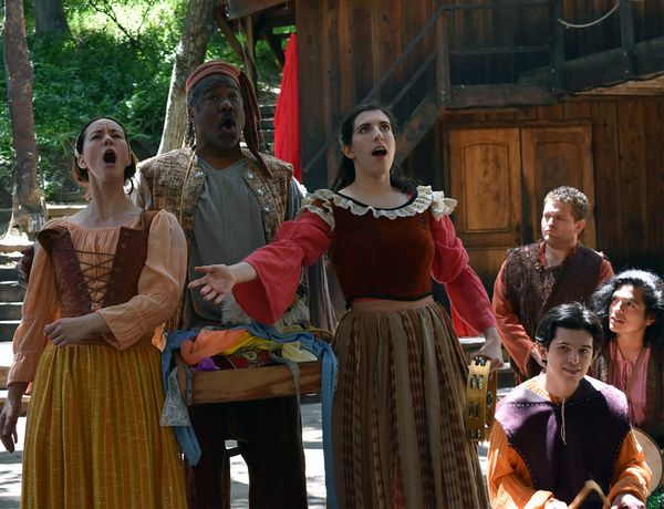 Shoshanna Green, Gerald C. Rivers, Aubrey Sage and Ensemble  Photo by Ian Flanders Photo