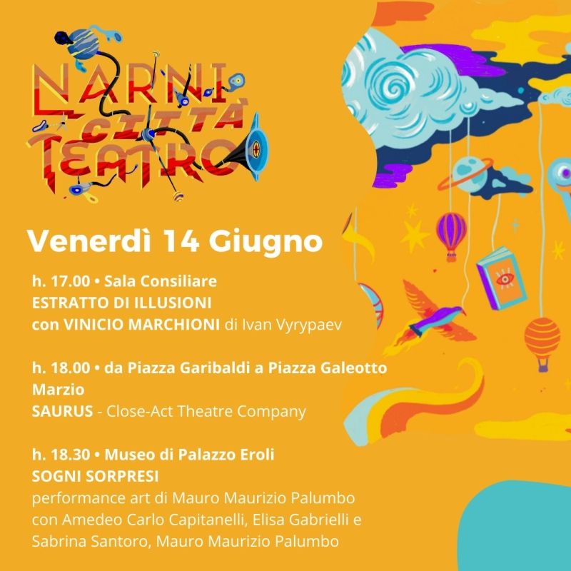 Previews: NARNI CITTÀ TEATRO - Festival In Varie Location Della Città Di Narni Previews: NARNI CITTÀ TEATRO - Festival In Varie Location Della Città Di Narni Image