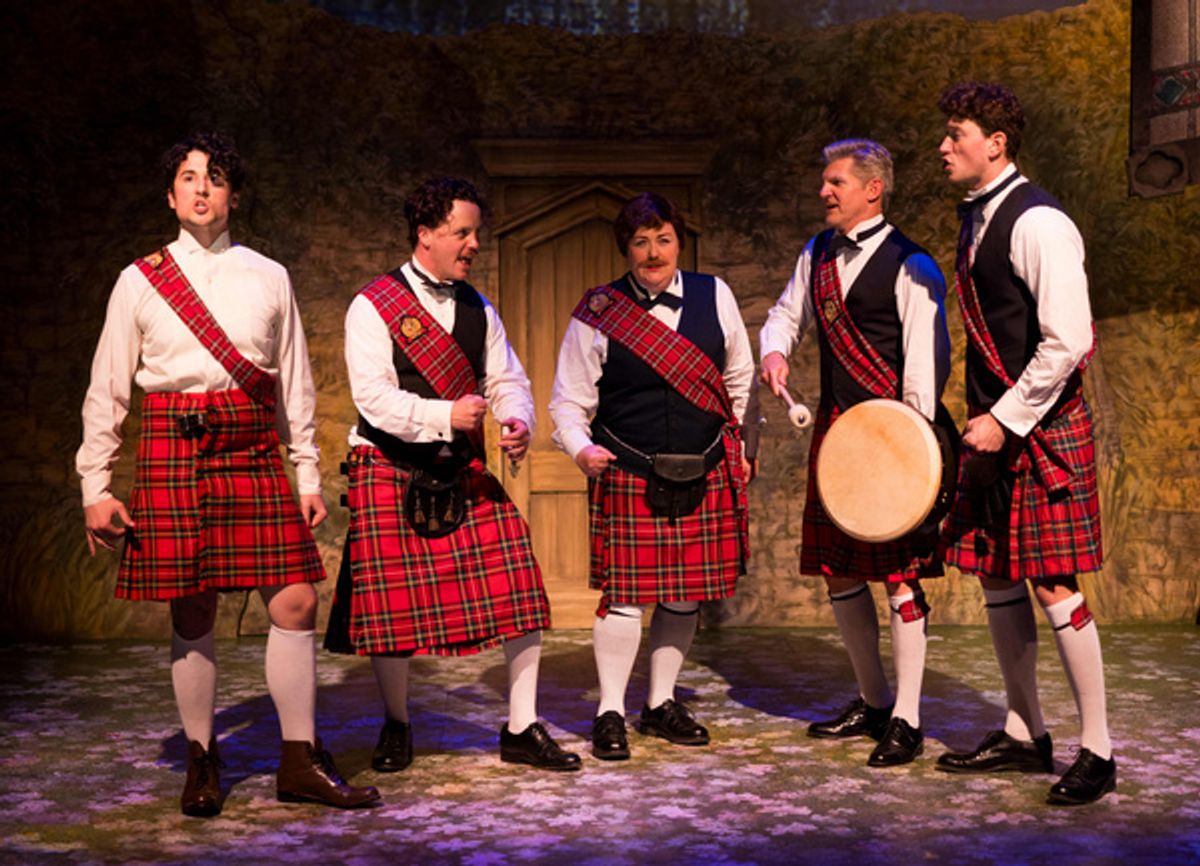 Sam O’Byrne, Matthew Greenwood, Bree Murphy, Brent Schindele and Sawyer Patterson at 