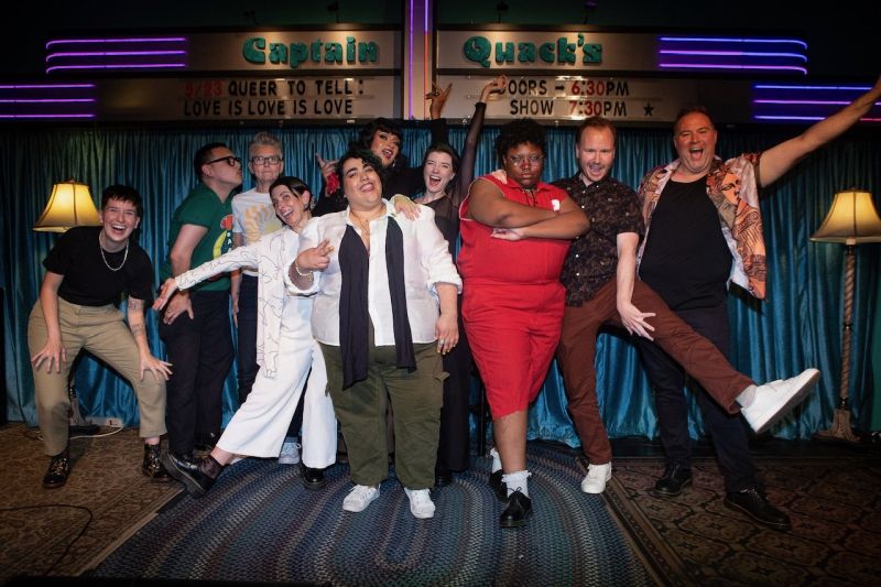 Review: QUEER TO TELL: LOVE IS LOVE IS LOVE at Soundspace At Captain Quack's  Image