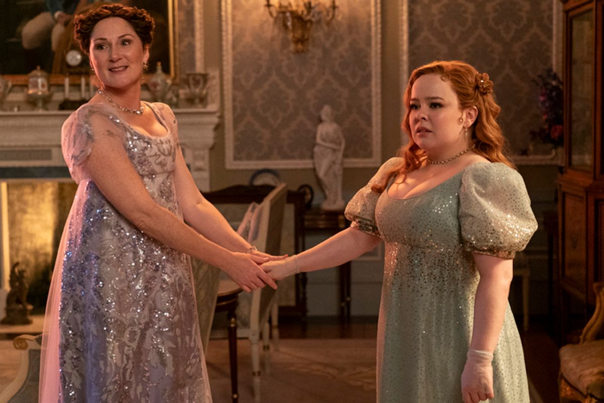 Ruth Gemmel and Nicola Coughlan at 