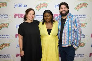 Rebecca Martínez, Praycious Wilson-Gay, and Julián Mesri  Photo