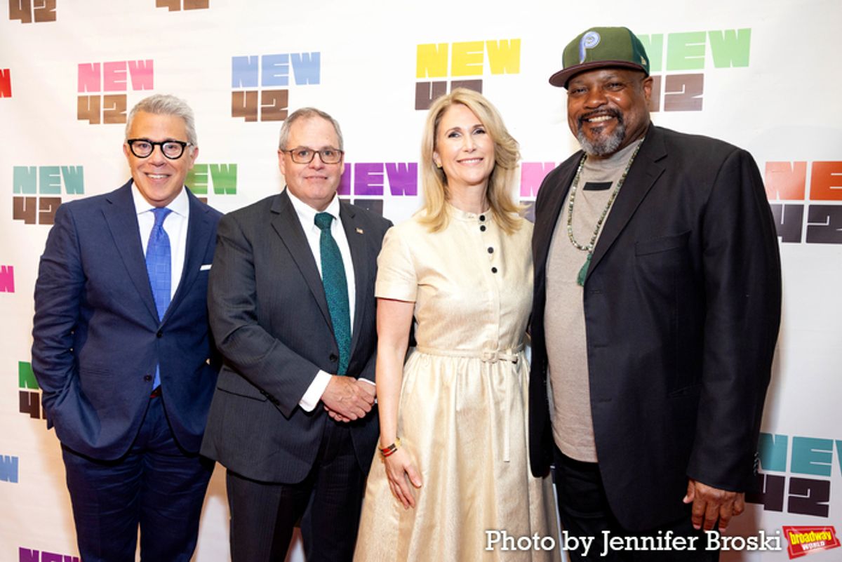 Russell Granet, Tom Harris, Fiona Howe Rudin, Rennie Harris at 