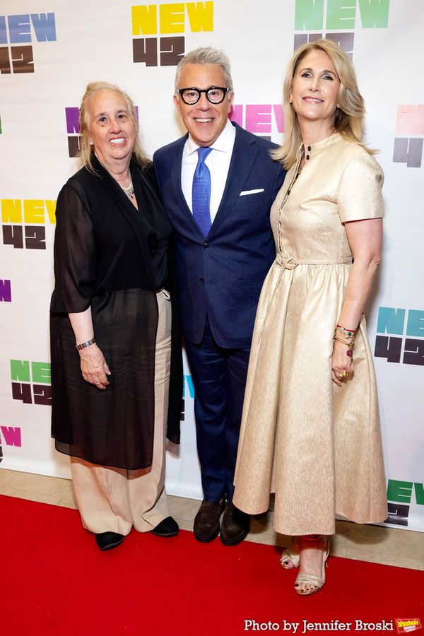 Gale Brewer, Russell Granet, Fiona Howe Rudin Photo